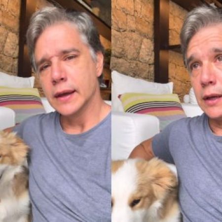 Abatido, Márcio Garcia anuncia a morte de seu cãozinho e emociona fãs