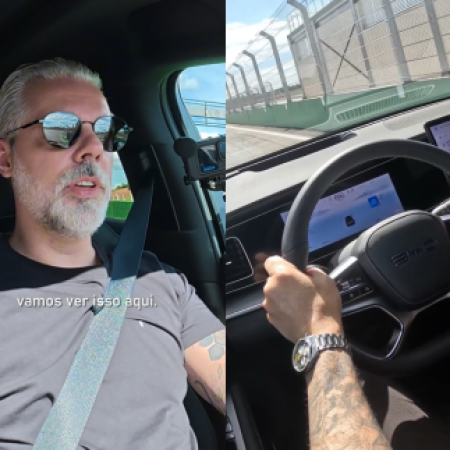 De 0 a 100 em 4 segundos: Filipe Bueno faz test drive no novo SUV Sealion, da BYD