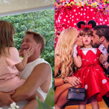 Leonardo parabeniza Maria Alice após faltar à festa luxuosa em Goiânia: “Vovô te ama”