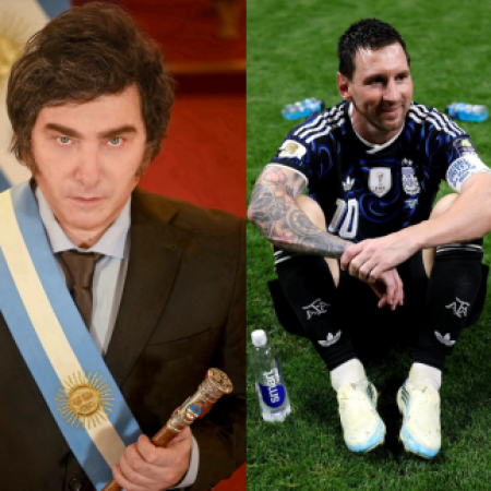 Messi diz que argentinos não tem dinheiro até o “fim do mês” e é respondido por Milei