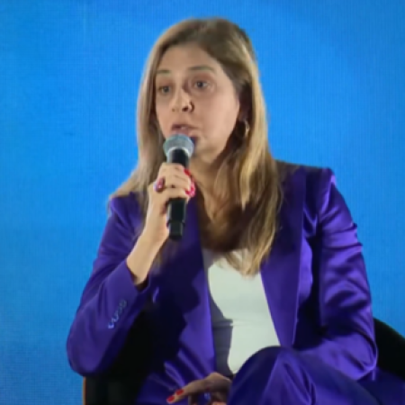 “Estou calma, mas estou brava”, diz Leila Pereira sobre momento do Palmeiras