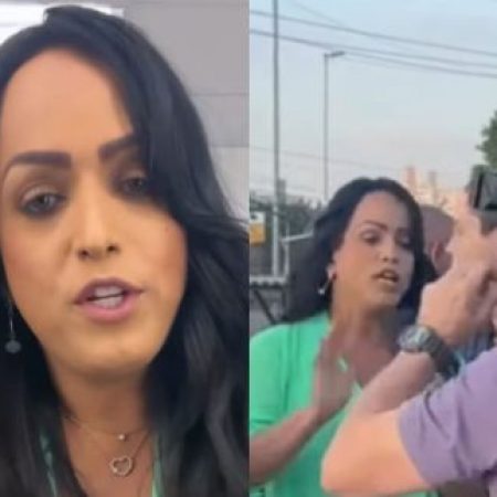 Repórter do SBT, Lisa Gomes aciona a Justiça após confusão com equipe de MC Ryan SP