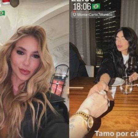 Luxo em Mônaco! Virginia Fonseca se reúne com amigos e Vini Jr. em jantar exclusivo