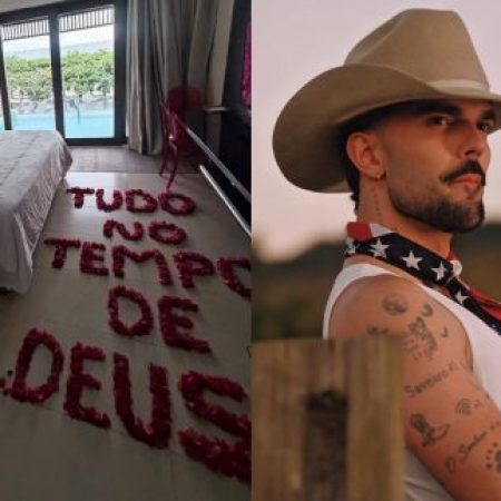 Pétalas e a mesma viagem: os sinais da volta de Luan Pereira e Victória Miranda