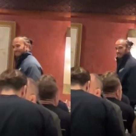 Lewis Hamilton e pilotos da F1 trocam voltas na pista por noite agitada em SP