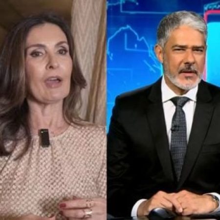 Fátima Bernardes revela reação ao saber de saída de Bonner do “JN”: “Fiquei preocupada”