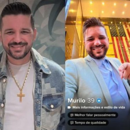 Foto de ex de mãe de Virginia surge em aplicativo de namoro e sanfoneiro se explica