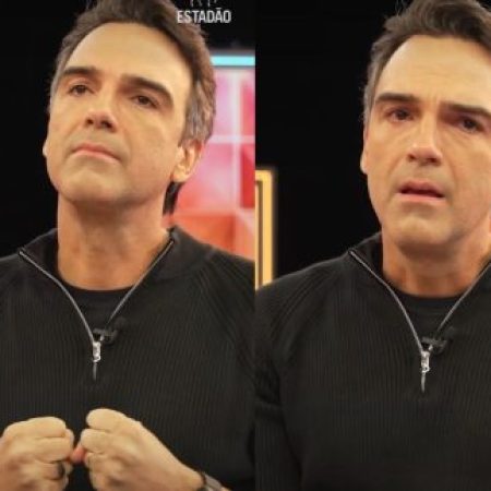 Emocionado, Tadeu Schmidt vai às lágrimas ao relembrar legado de Oscar Schmidt