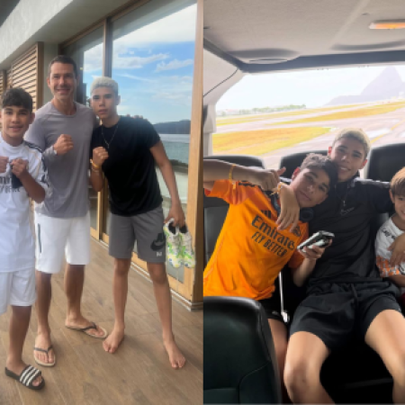 Marcus Buaiz abre álbum de férias com filhos e enteado: “Momentos que se eternizam”