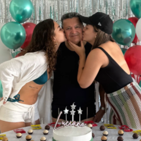 Após morte recente da mãe, Mel Maia celebra aniversário do pai com mensagem de apoio