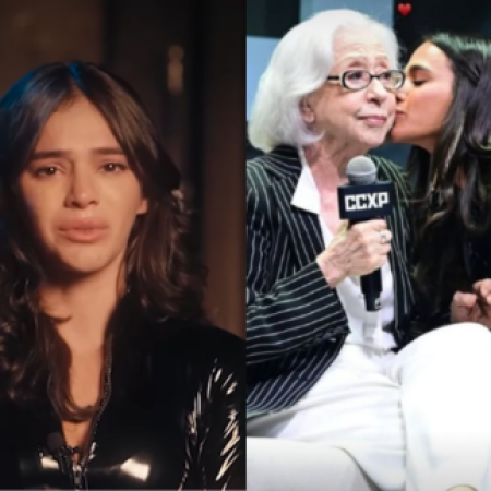 Bruna Marquezine vai às lágrimas ao falar de trabalho com Fernanda Montenegro: “Um sonho”