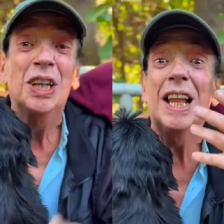 Marcos Oliveira, o Beiçola, retorna ao Retiro dos Artistas após receber alta: “Maior alegria”