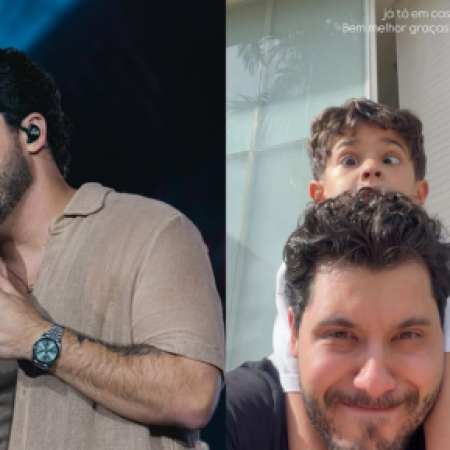 Murilo Huff recebe alta médica após ser internado com virose