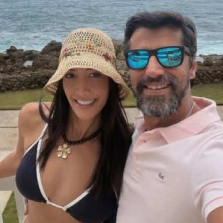 Fora do “BBB26”, Alberto Cowboy abre álbum de fotos com a esposa em Porto Rico