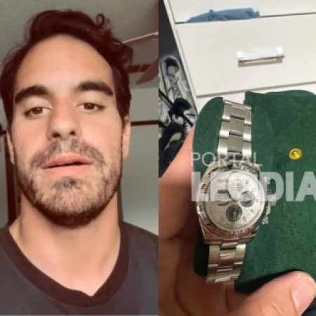 Filho do ex-marido de Ana Maria nega cofre com relógios, mas vídeo mostra contradição