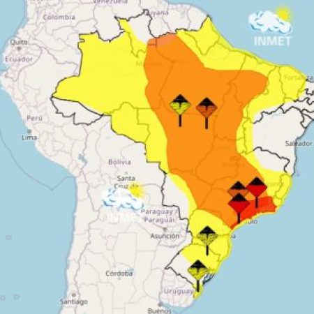 Temporais colocam grande parte do Brasil em alerta; Rio deve ter chuva persistente