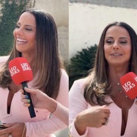 Viviane Araujo celebra casamento de Xande de Pilares e comenta enredo do Salgueiro para 2027