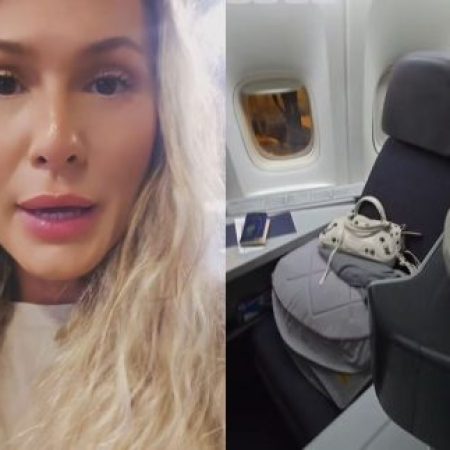 Um ano após pane em avião, Lívia Andrade vive pesadelo ao sobrevoar oceano nos EUA