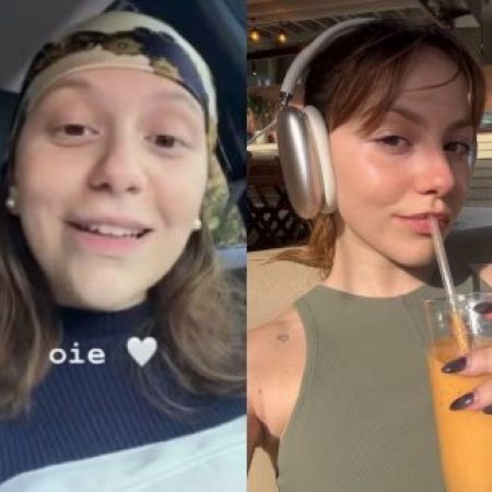 Neta de Carlos Alberto de Nóbrega relata alívio após retirar mamas